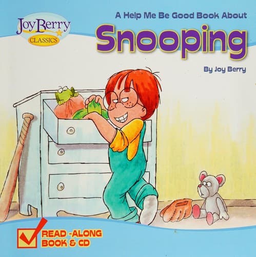 Portada de Help Me Be Good About Snooping