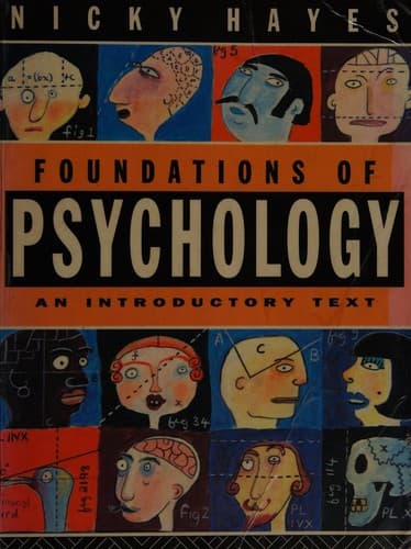 Portada de Foundations of psychology