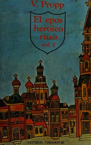 Portada de El epos heroico ruso