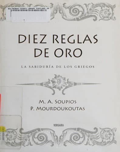 Portada de Diez reglas de oro