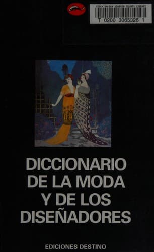 Portada de Diccionario de la moda y de los diseñadores
