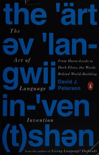 Portada de The art of language invention
