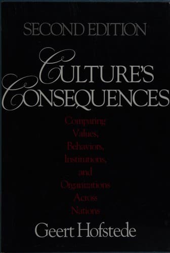 Portada de Culture's consequences