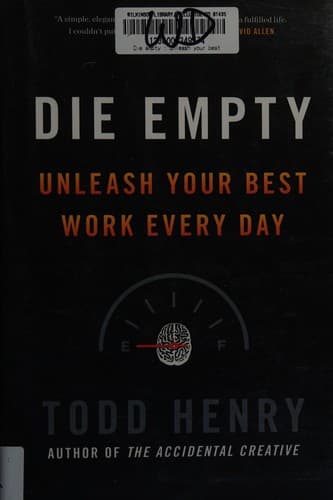 Portada de Die empty