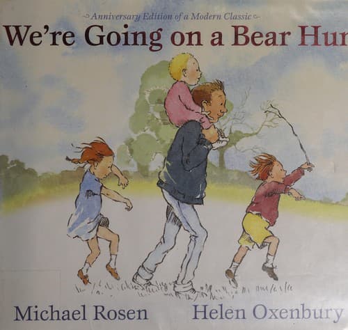 Portada de We're going on a bear hunt