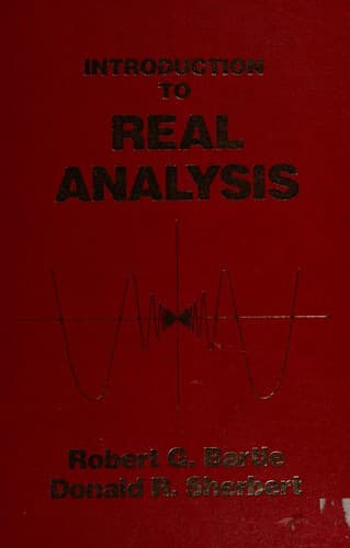 Portada de Introduction to real analysis
