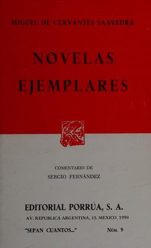 Portada de Novelas ejemplares