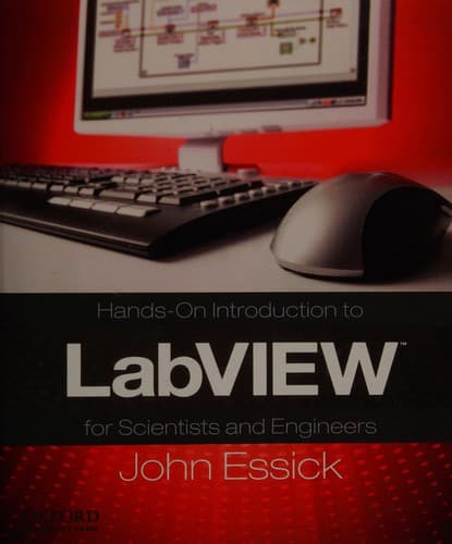 Portada de Hands-on introduction to LabVIEW for scientists and engineers