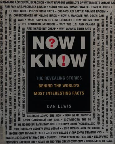 Portada de Now I know