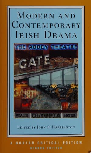 Portada de Modern and contemporary Irish drama
