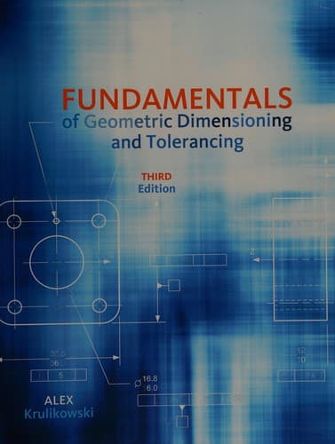 Portada de Fundamentals of Geometric Dimensioning and Tolerancing