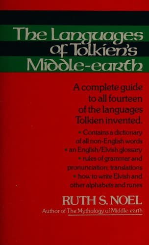 Portada de The Languages of Tolkien's Middle-earth