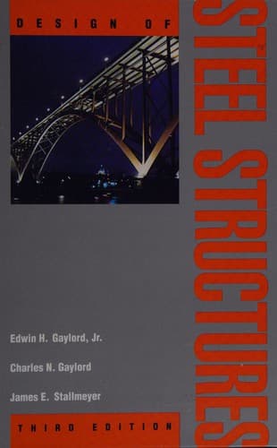 Portada de Design of steel structures.