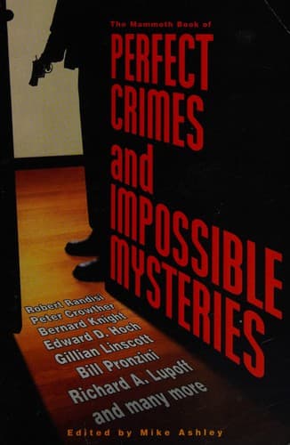 Portada de The Mammoth Book of Perfect Crimes and Impossible Mysteries