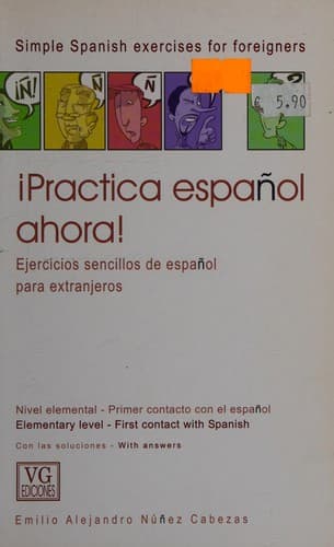 Portada de ¡Practica español ahora!