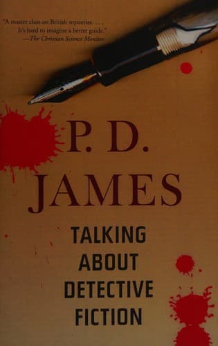 Portada de Talking about detective fiction
