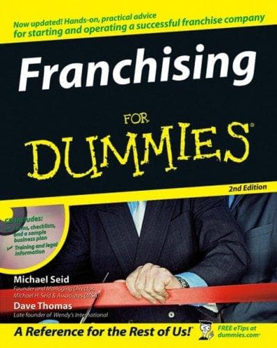Portada de Franchising For Dummies (For Dummies (Business & Personal Finance))