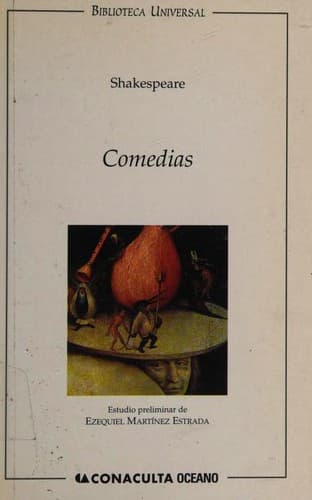 Portada de Comedias