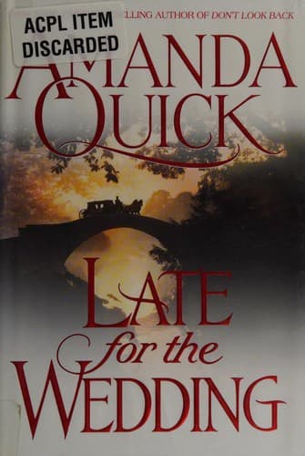 Portada de Late for the Wedding