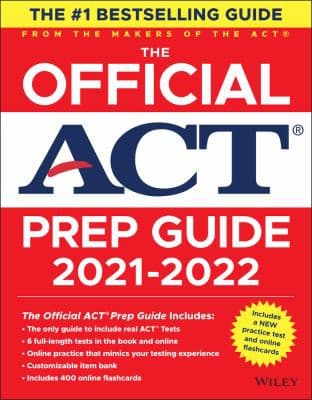 Portada de Official ACT Prep Guide 2021-2022