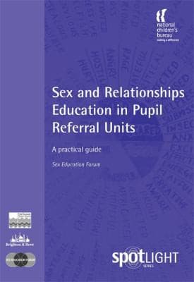 Portada de Sex and Relationships Education in Pupil Referral Units