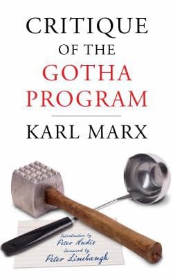 Portada de Critique of the Gotha Program