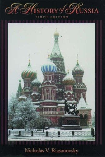 Portada de A history of Russia