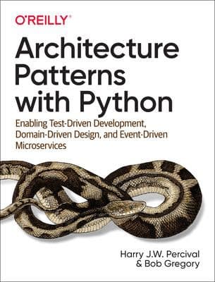 Portada de Architecture Patterns with Python