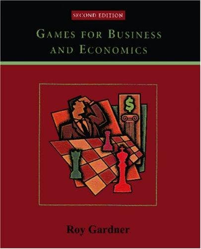 Portada de Games for business and economics