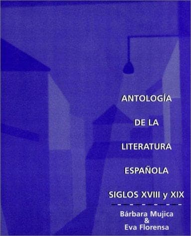 Portada de Antología de la literatura española
