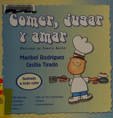 Portada de Comer, jugar y amar