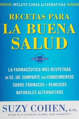 Portada de Recetas para la buena salud