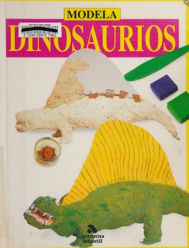 Portada de Modela dinosaurios