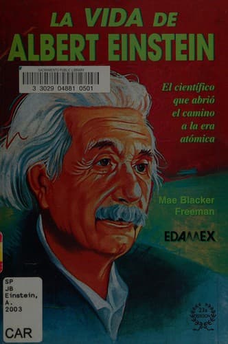 Portada de La Vida de Albert Einstein
