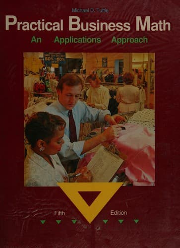 Portada de Practical business math