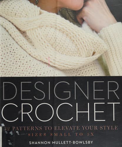 Portada de Designer crochet