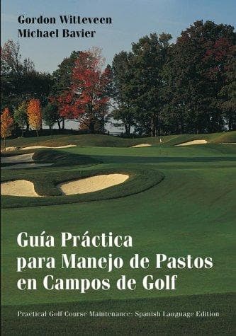 Portada de Guía práctica para manejo de pastos en campos de golf