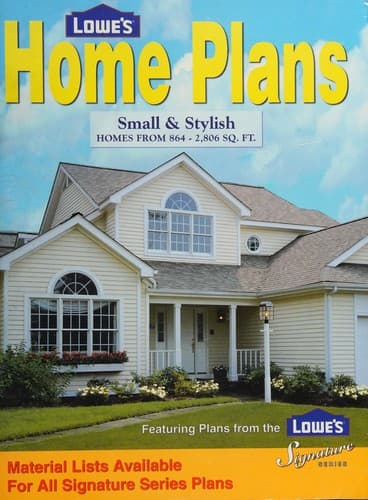 Portada de Lowe's Home Plans Small & Stylish