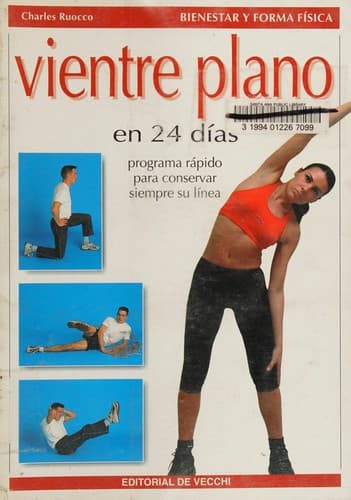 Portada de Vientre plano en 24 días