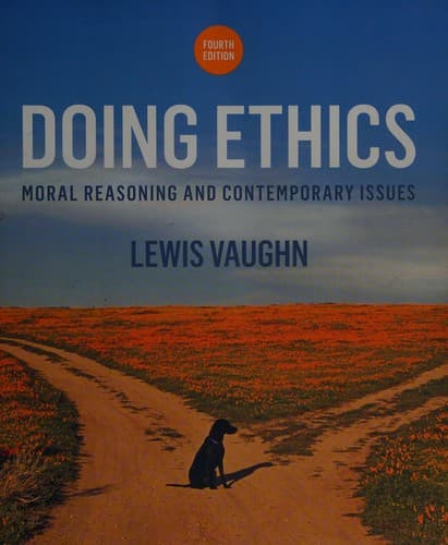 Portada de Doing Ethics