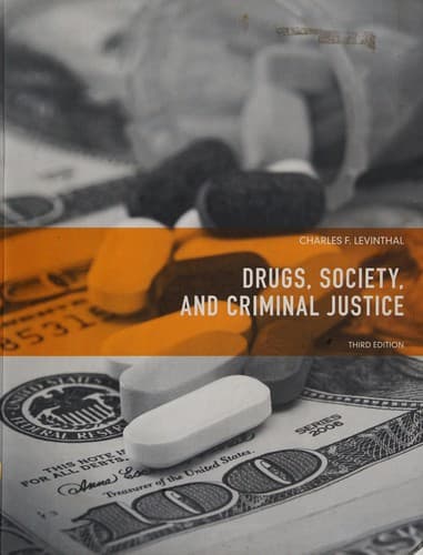 Portada de Drugs, Society and Criminal Justice
