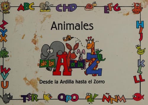 Portada de Animales De La a a La Z