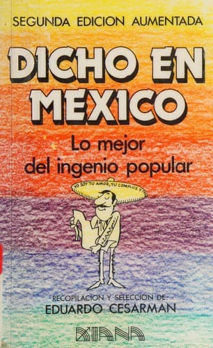 Portada de Dicho en Mexico