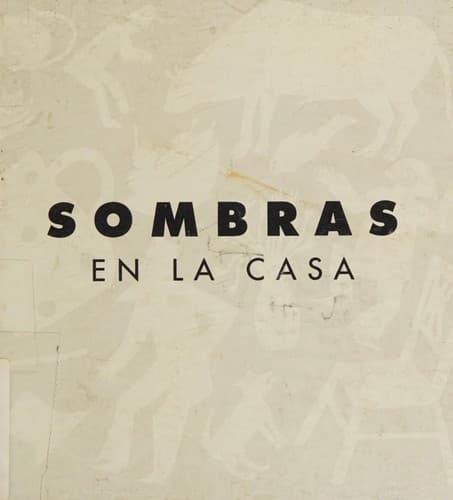 Portada de Sombras en la casa
