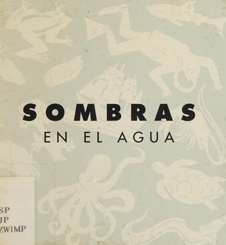 Portada de Sombras En El Agua