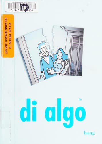 Portada de Di algo