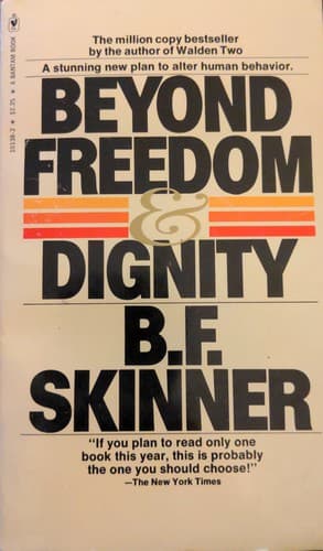 Portada de Beyond Freedom and Dignity