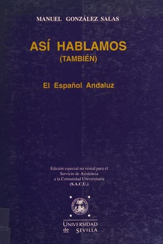 Portada de Así hablamos (también)