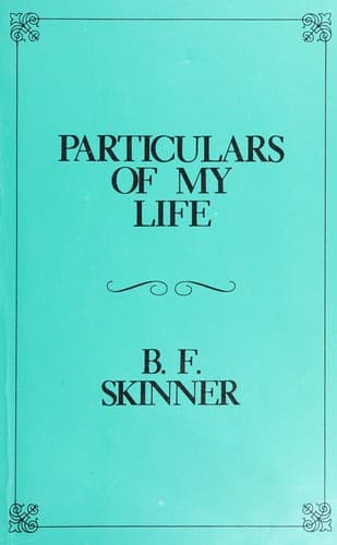 Portada de Particulars of My Life