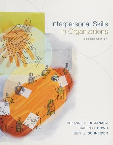 Portada de Interpersonal skills in organizations